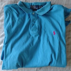 VTG Ralph Lauren Blue Polo Shirt